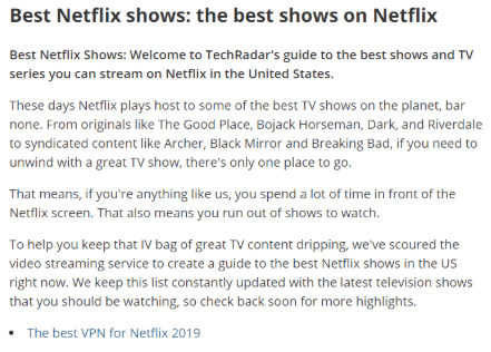 the best vpn for netflix